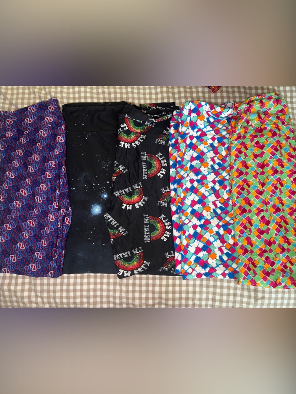 LuLaRoe Bundle of 5 Leggings TC all Brand New